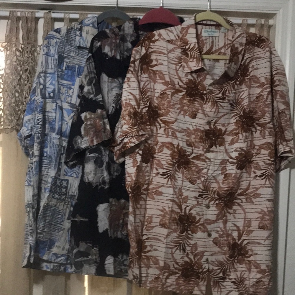 Caribbean Pure Silk Shirts Bundle
